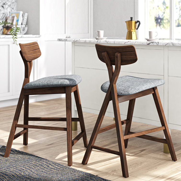 Mercury Row® Catalina 25.25" Counter Height Stool & Reviews Wayfair
